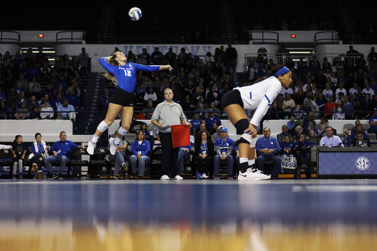 as Kentucky played Auburn on November 24, 2018.

Photo by Quinn Foster | UK Athletics