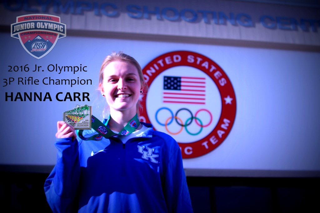 Hanna Carr Wins USA Shooting 3P Jr. Olympic Championship