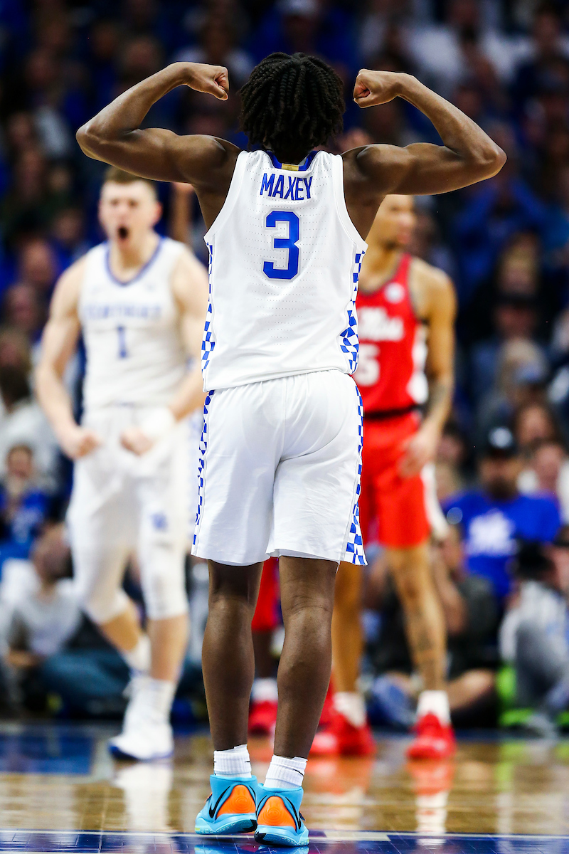 Tyrese Maxey. Nate Sestina.

UK beat Ole Miss 67-62.

Photo by Chet White | UK Athletics