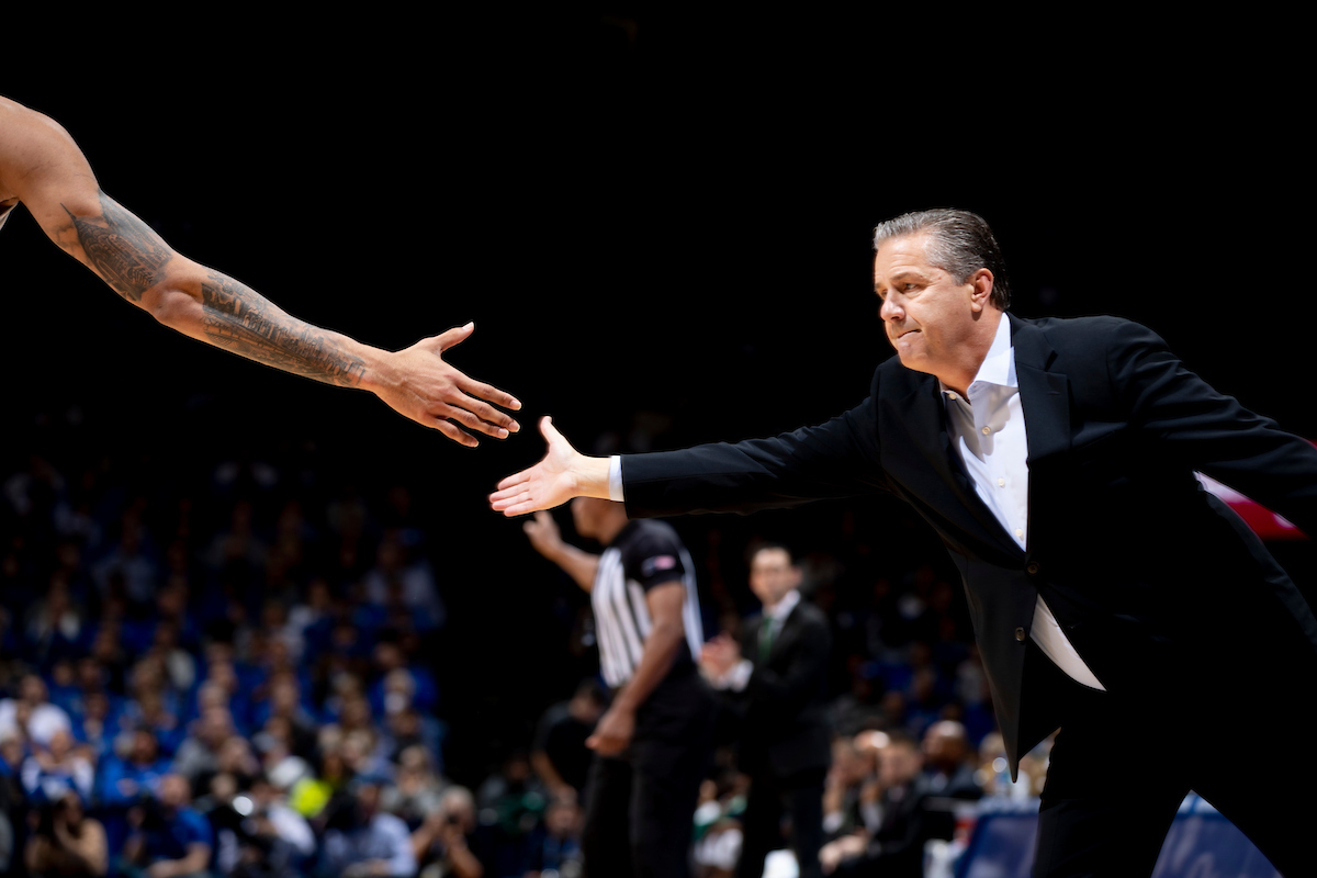 John Calipari.

Kentucky beat UAB 69-58.

Photo by Chet White | UK Athletics
