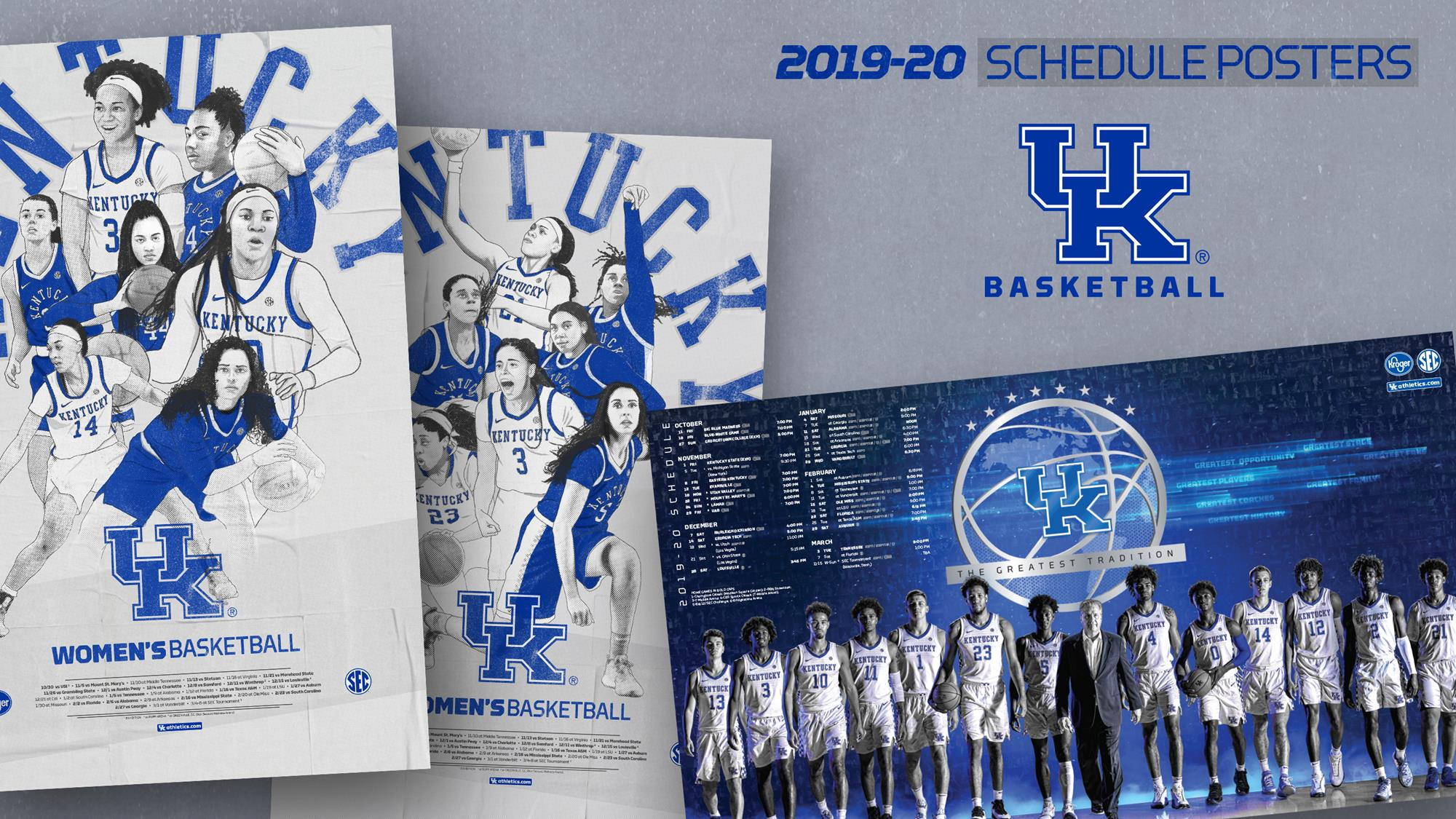 Men’s, Women’s Basketball Poster Distribution This Weekend