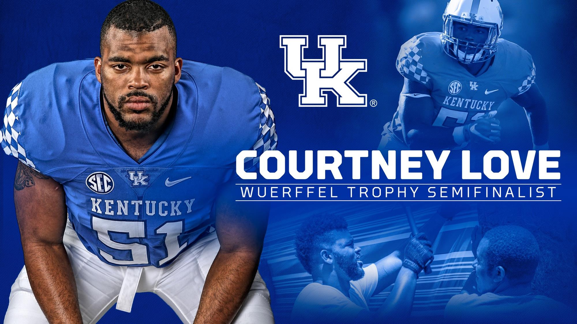 Courtney Love Named Wuerffel Trophy Semifinalist