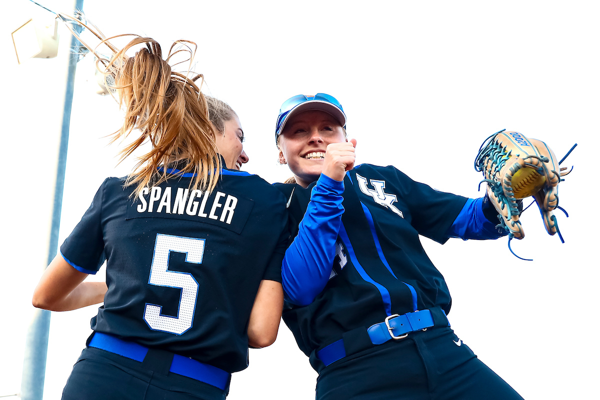 Tatum Spangler.

UK beats NKU 14-0.

Photo by Eddie Justice | UK Athletics