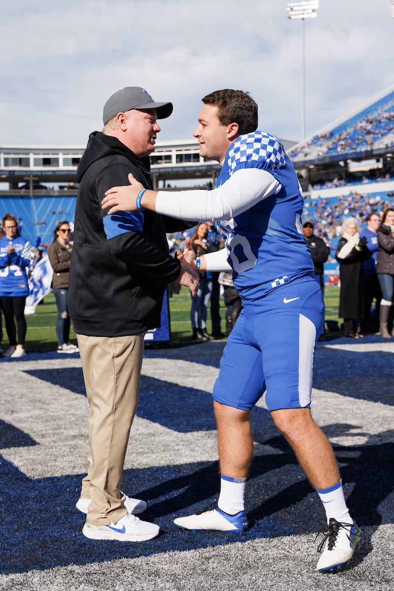 Matt Ruffolo.

Kentucky beat New Mexico State 56-16.

Photo by Elliott Hess | UK Athletics