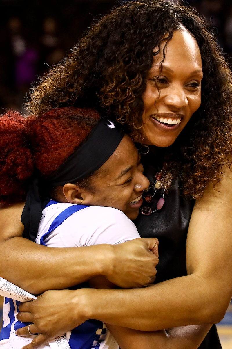 Jaida Roper. 

Kentucky beat Mississippi State 73-62.

Photo by Eddie Justice | UK Athletics