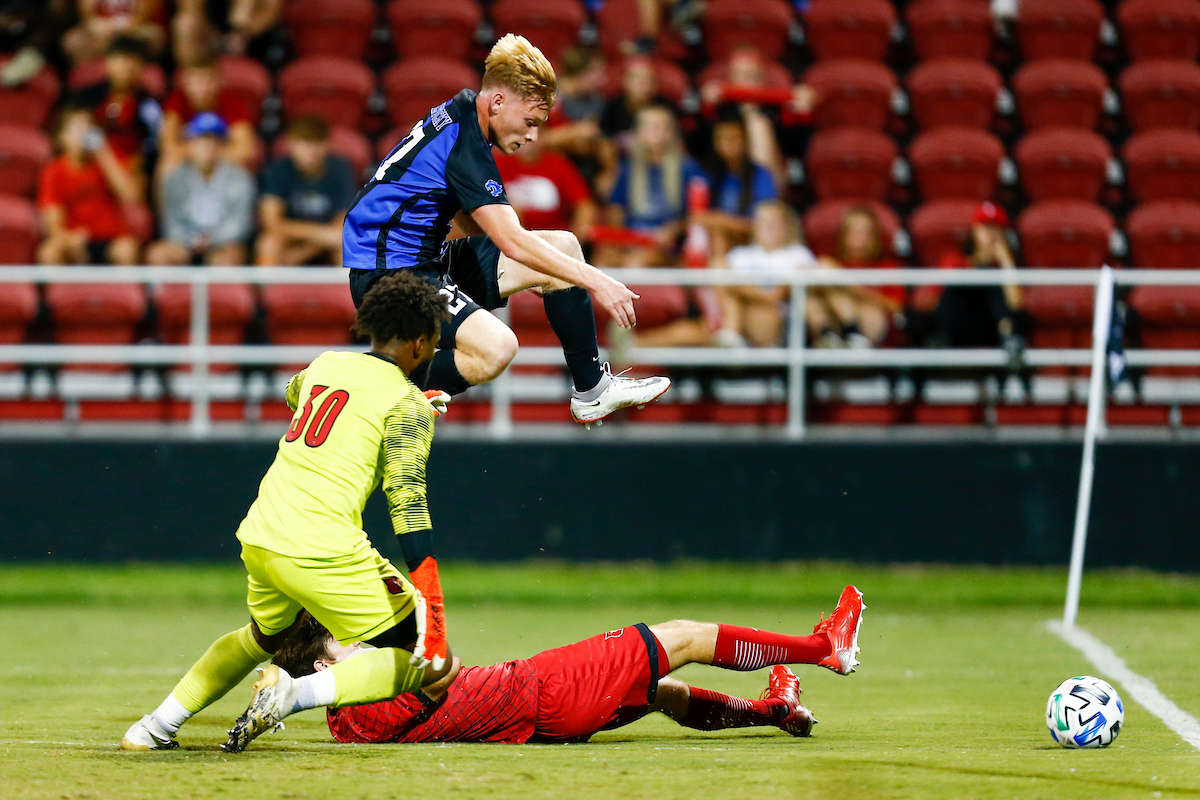 Ben Damge. 

Kentucky Beat Louisville 3-1. 

Photo By Barry Westerman | UK Athletics