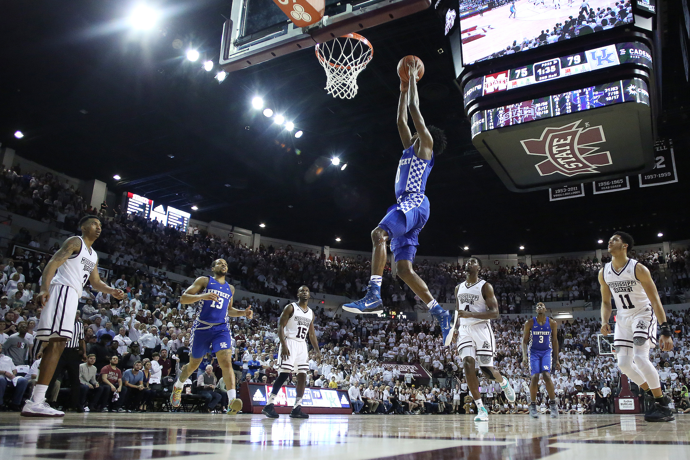 UK Fends Off Second-Half Rally to Top Mississippi State