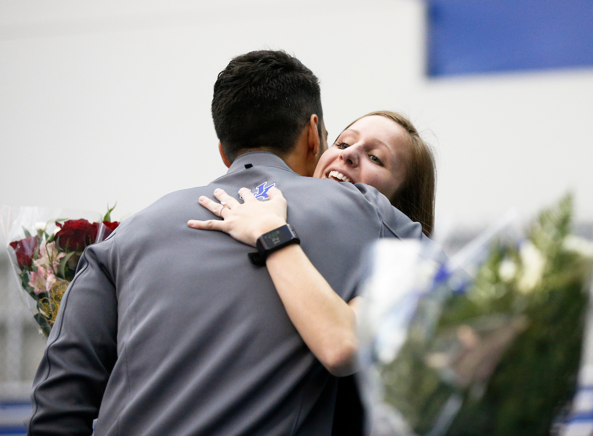 EMILY KRUITHOF.

Women's Tennis comes out on top of Mississippi State on Senior Day.


Photo by Isaac Janssen | UK Athletics