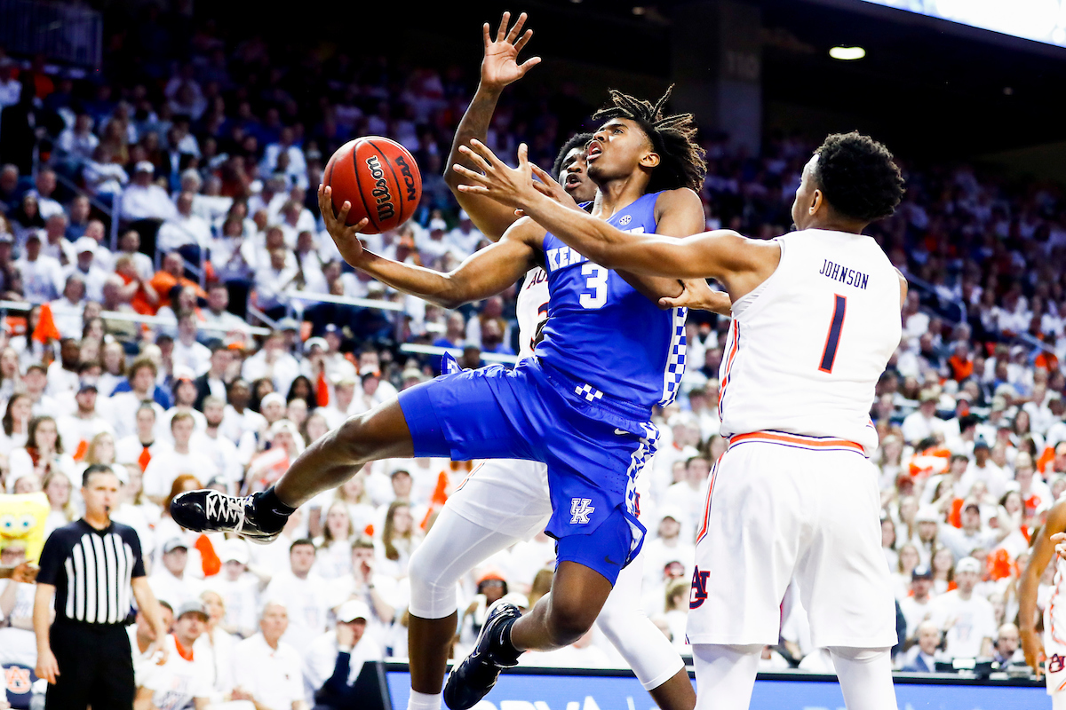 Tyrese Maxey.

Kentucky falls to Auburn 75-66.

Photo by Chet White | UK Athletics