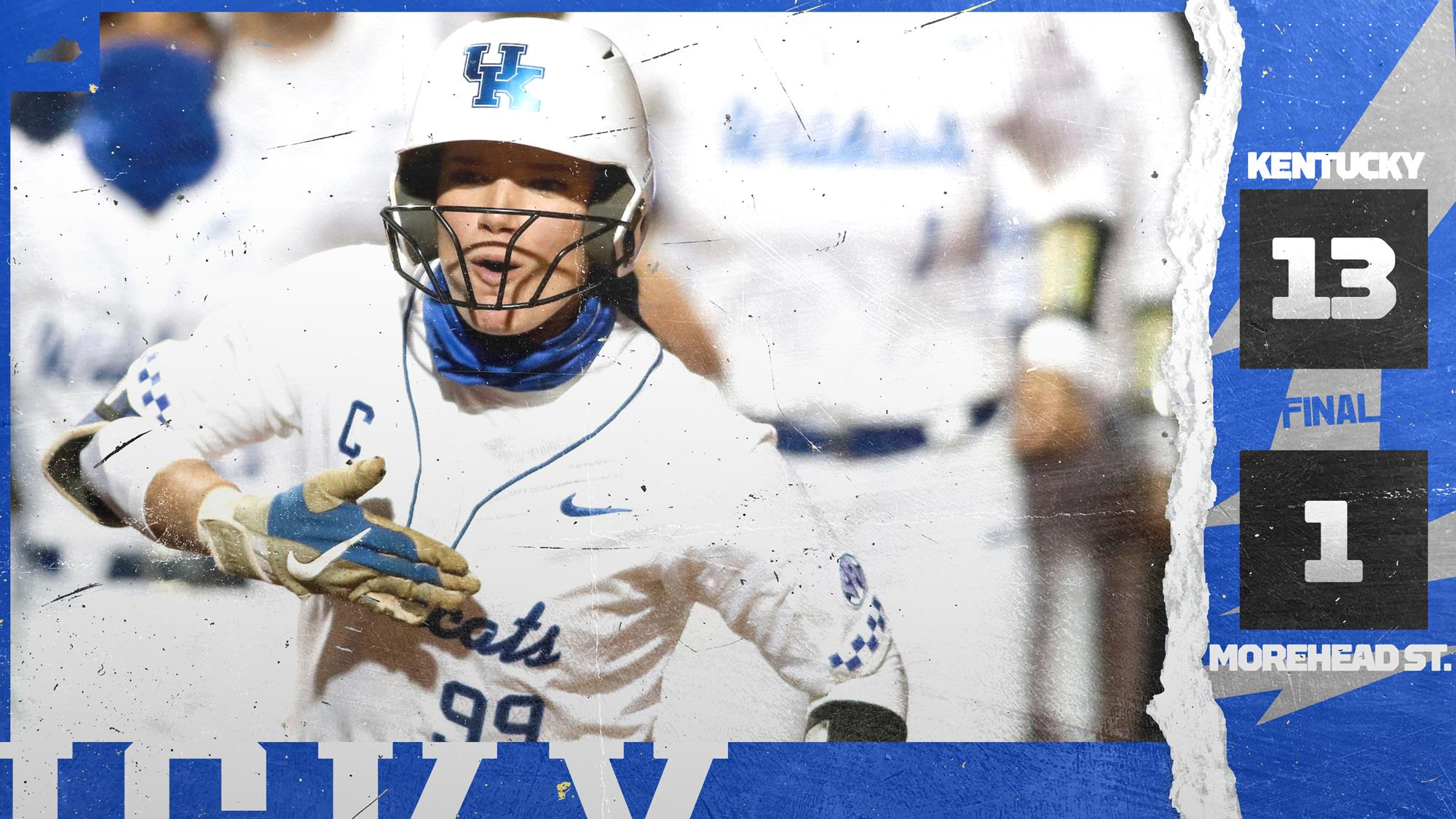 Meeko Harrison Hits First-Career HR as Kentucky Beats Morehead