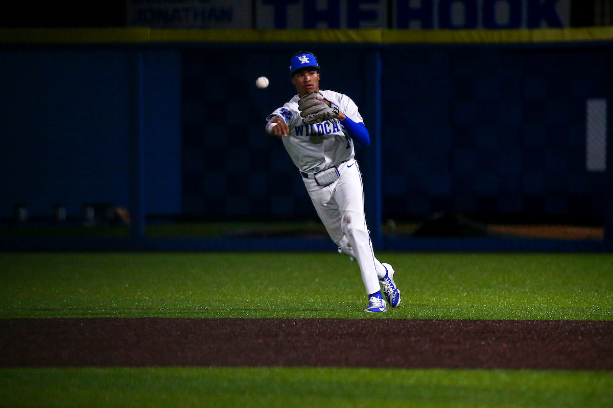 Daniel Harris IV. 

Kentucky beats Tennessee 3-2.

Photo by Sarah Caputi | UK Athletics