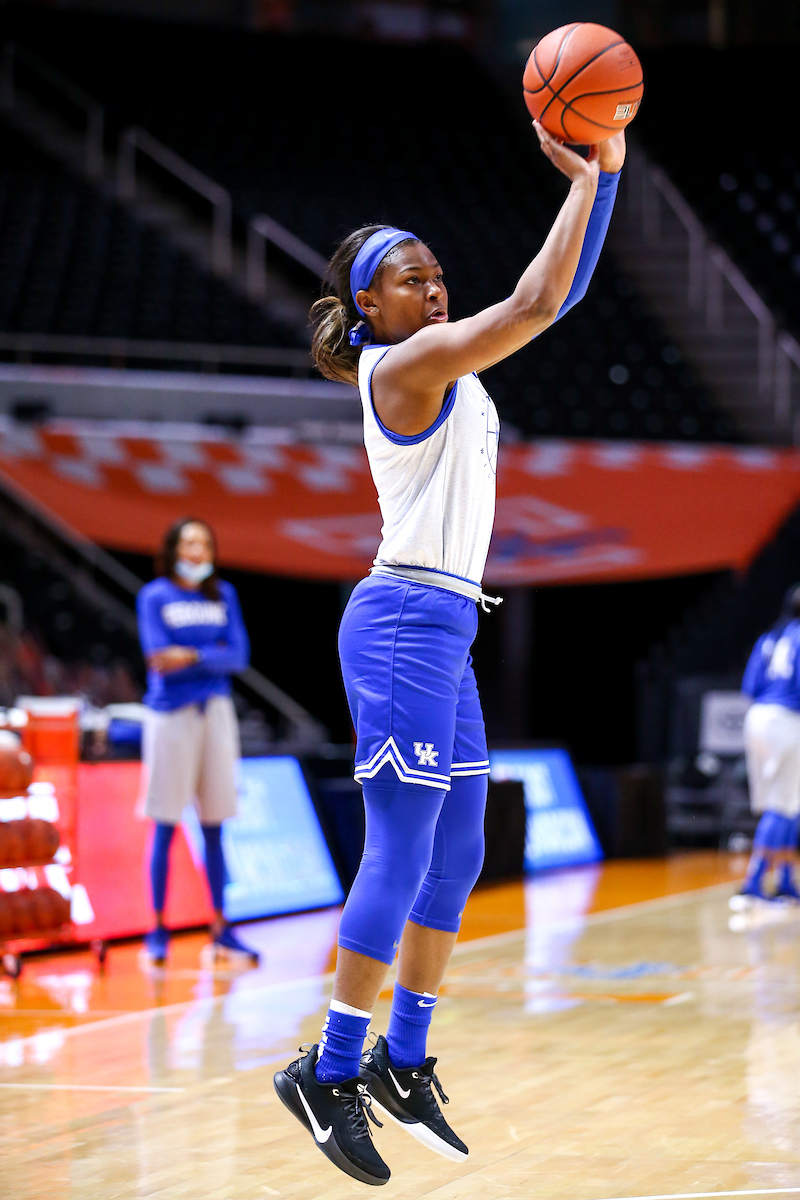 Robyn Benton. 

Kentucky WBB vs Tennessee Practice.

Photo by Eddie Justice | UK Athletics
