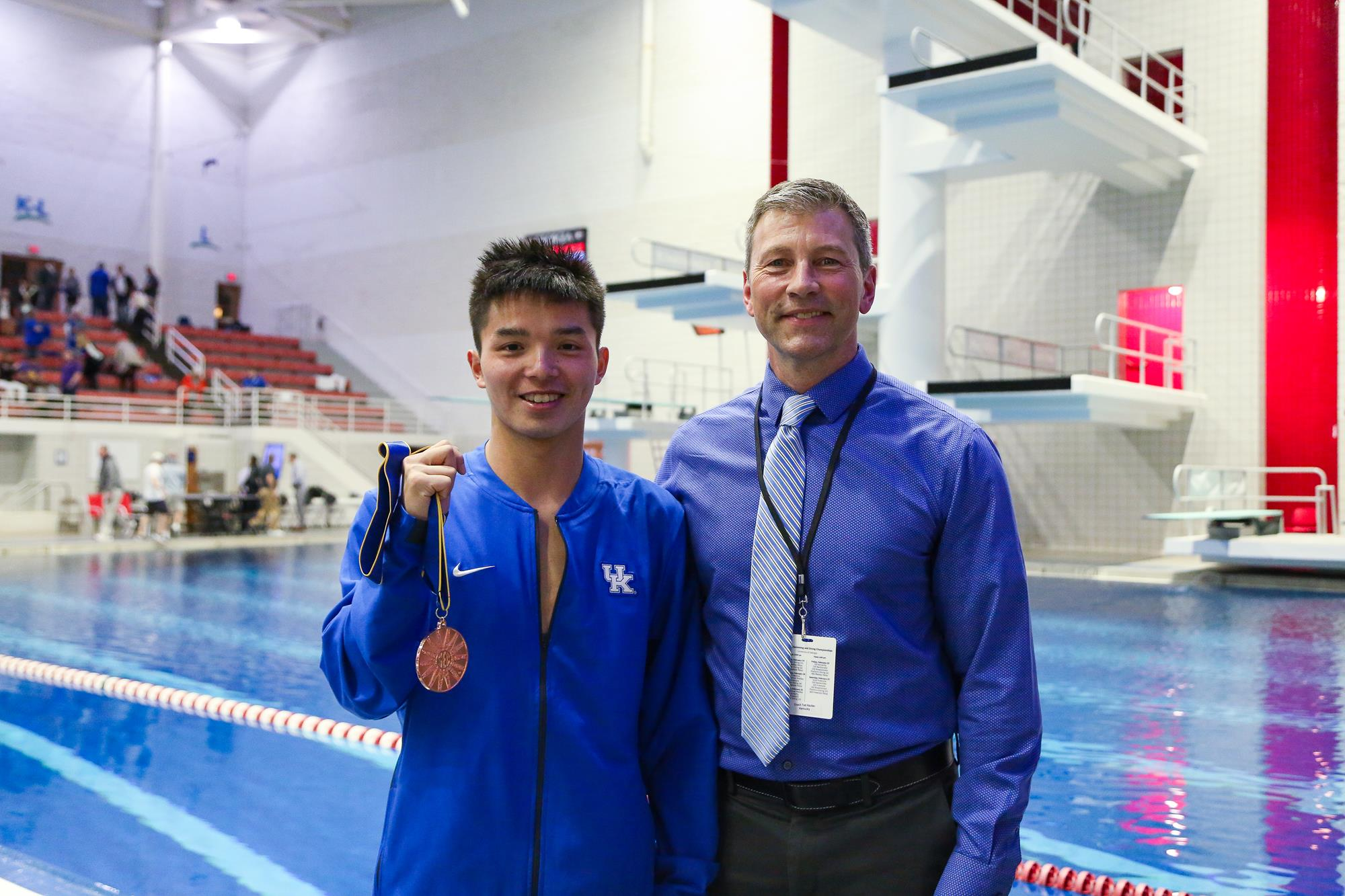 Freshman Zhang Earns Bronze in his First Conference Championship Appearance