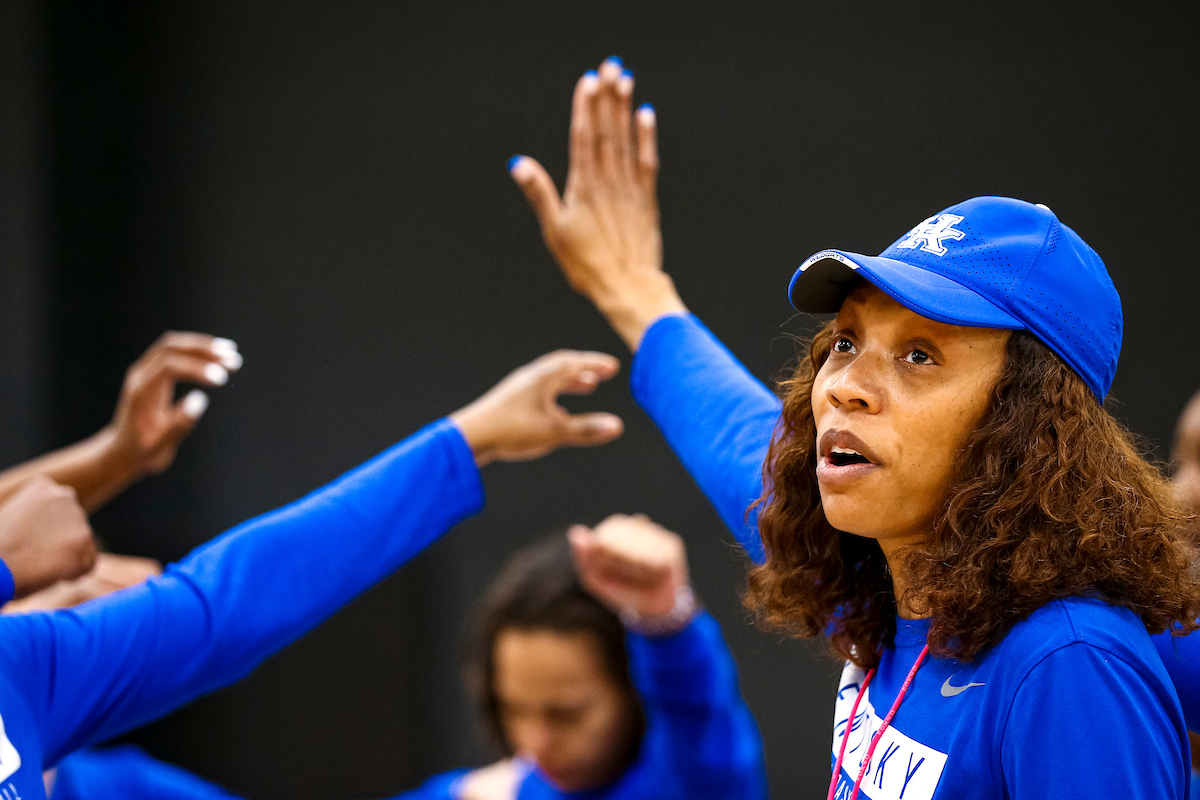 Kyra Elzy.

Kentucky Practice and Vanderbilt for the SEC Tournament.

Photo by Eddie Justice | UK Athletics