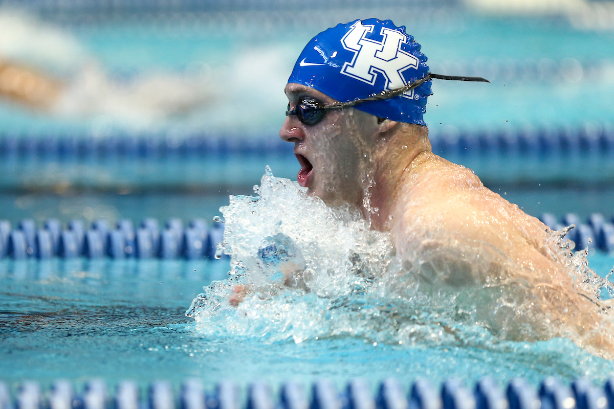 Kentucky Swim and Dive Blue and White meet.

Photo by Grace Bradley | UK Athletics