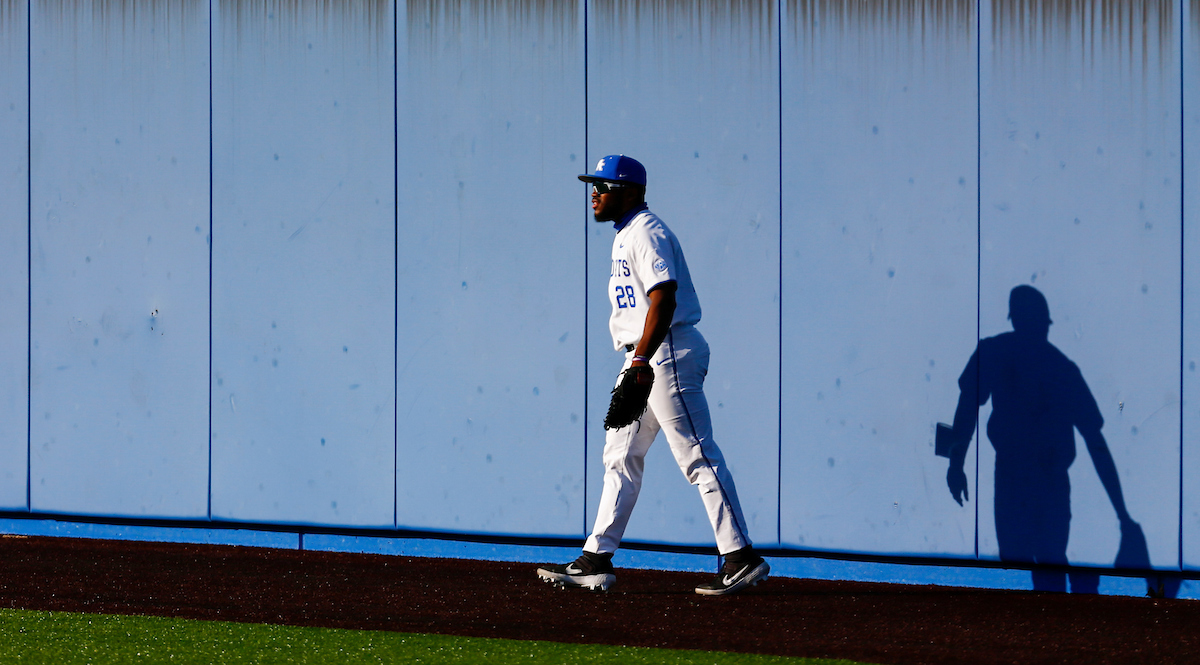 Oraj Anu. 

Kentucky falls to LSU, 15-2. 

Photo By Barry Westerman | UK Athletics
