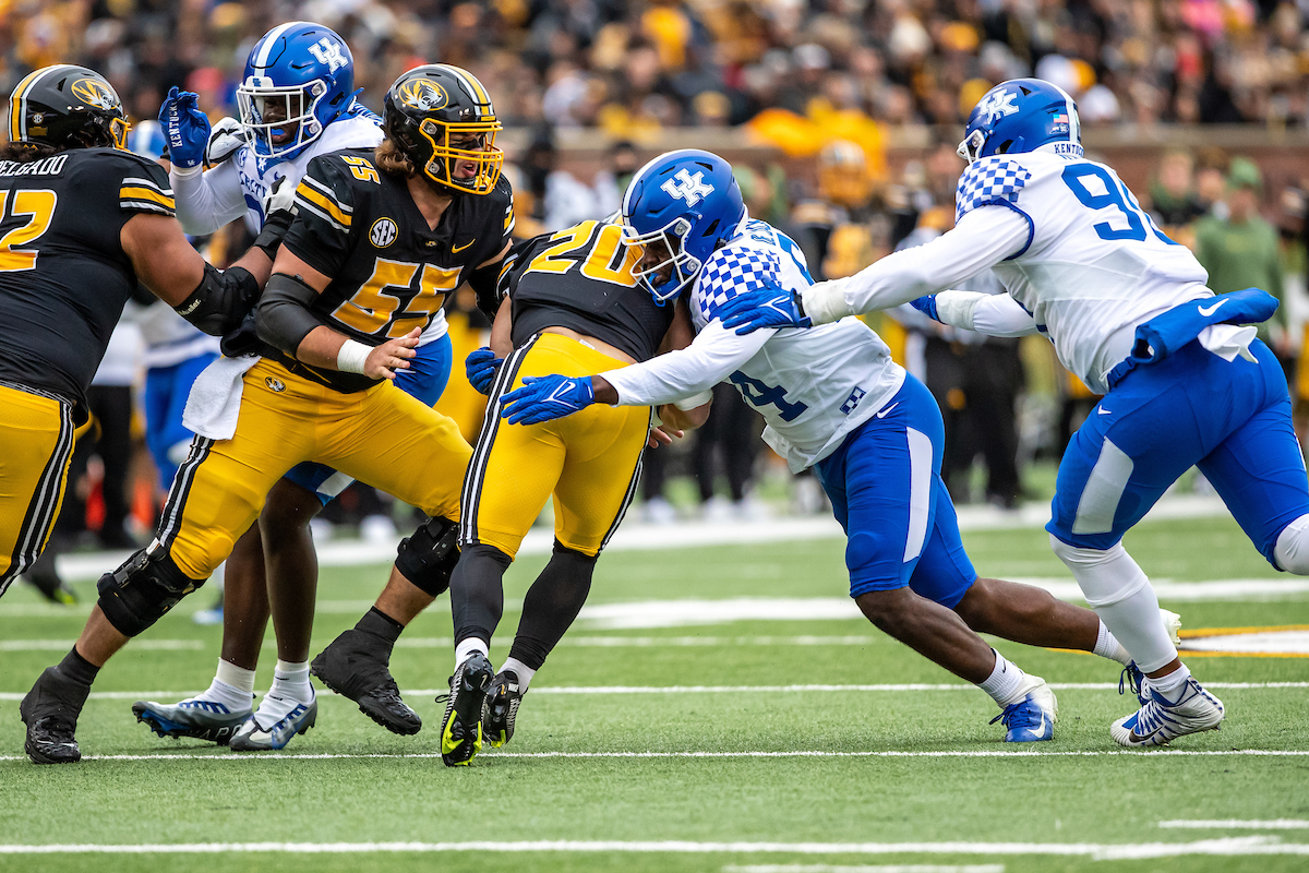 Kentucky Defense Emphasizing Tackling During Spring Drills