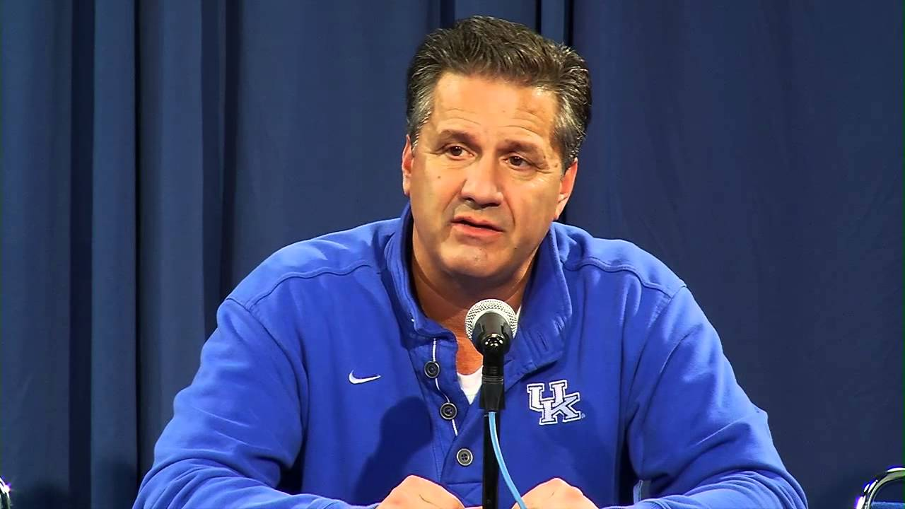 Kentucky Wildcats TV: Coach Calipari Blue-White Postgame