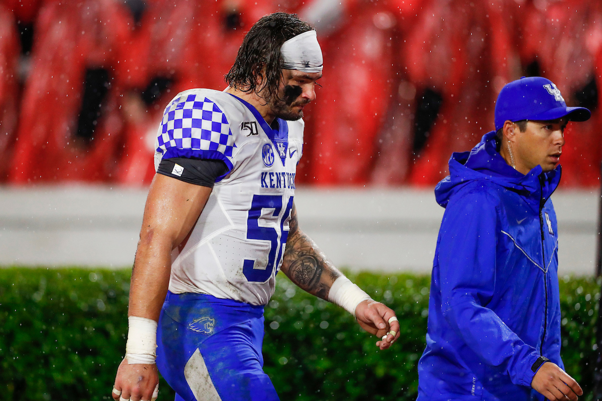 Kash Daniel.

Kentucky falls to Georgia 21-0.

Photo by Chet White | UK Athletics