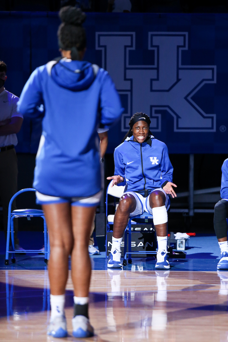 Rhyne Howard.

Kentucky beats Alabama 81-68.

Photo by Hannah Phillips | UK Athletics
