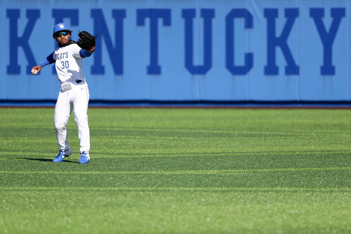Jaren Shelby.

Kentucky beat Appalachian State 21-4.  


Photo by Isaac Janssen | UK Athletics