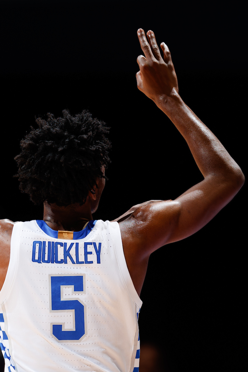 Immanuel Quickley.

Kentucky beat Lamar 81-56.


Photo by Elliott Hess | UK Athletics