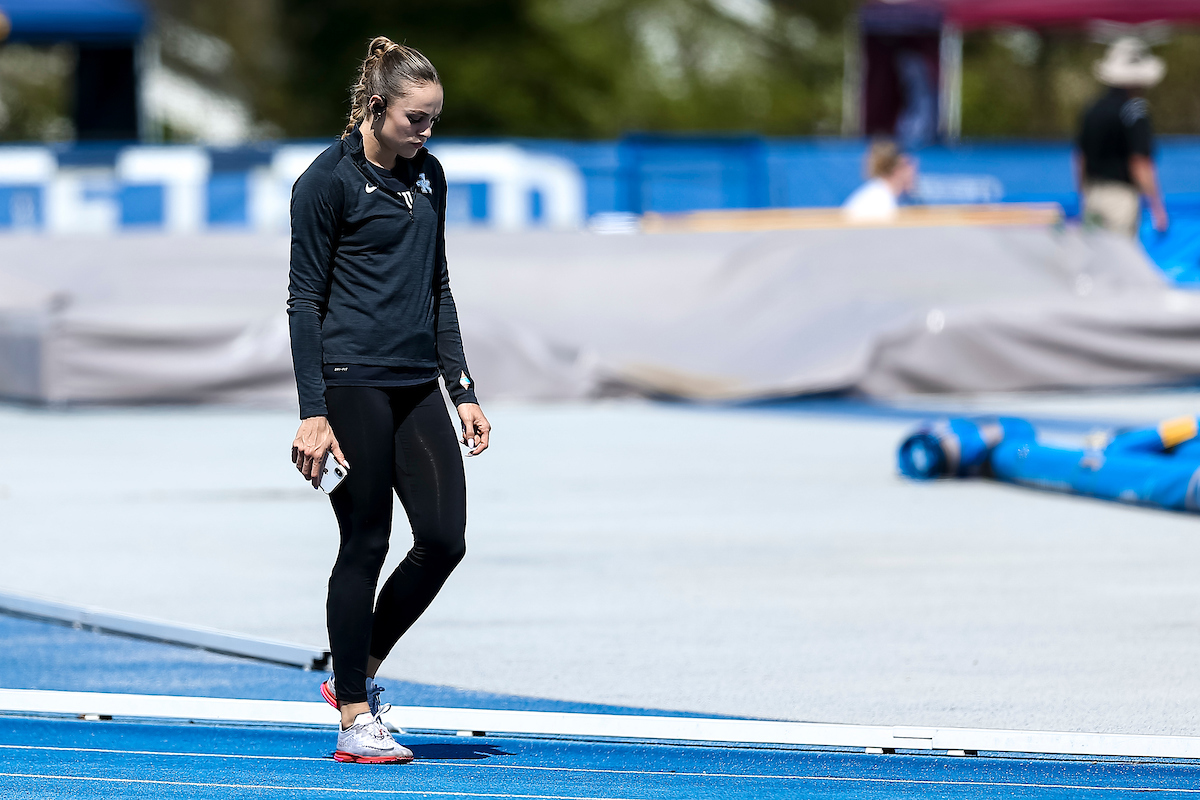 Abby Steiner.

2022 Kentucky Invitational.

Photo by Eddie Justice | UK Athletics