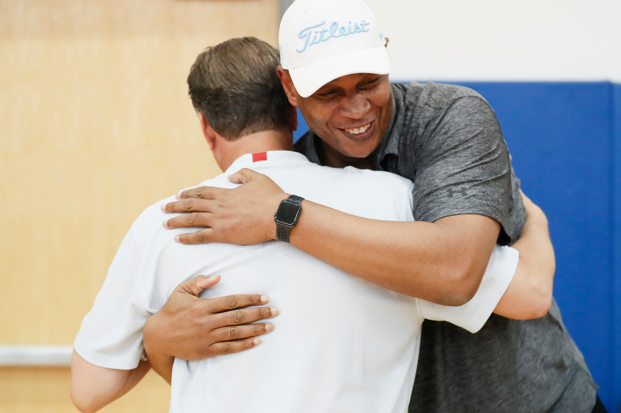 John Calipari. Kenny Payne.

Summer practice.

Photo by Chet White | UK Athletics