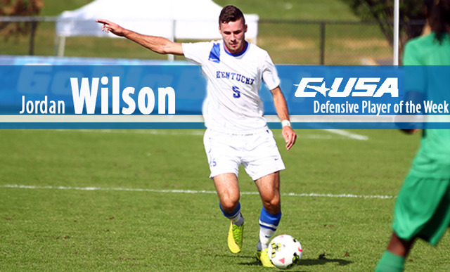 Jordan Wilson Named C-USA Defensive Player of the Week