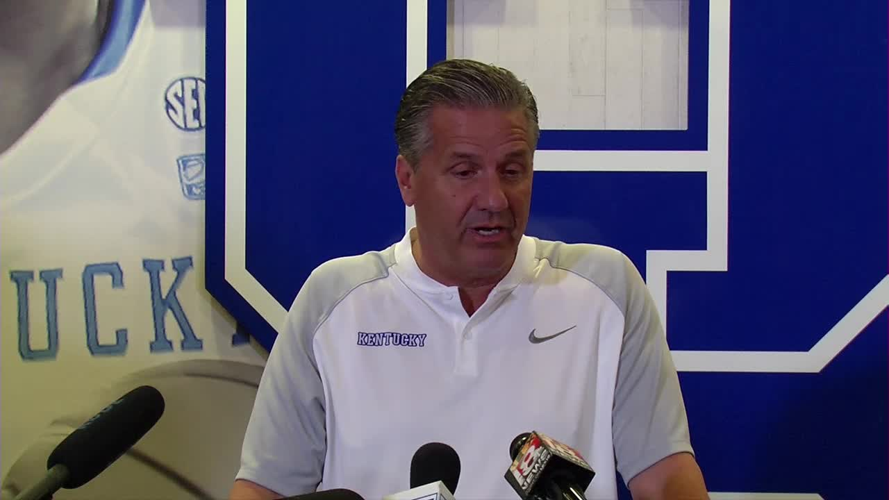 MBB: Coach Calipari - Pre-Bahamas Press Conference