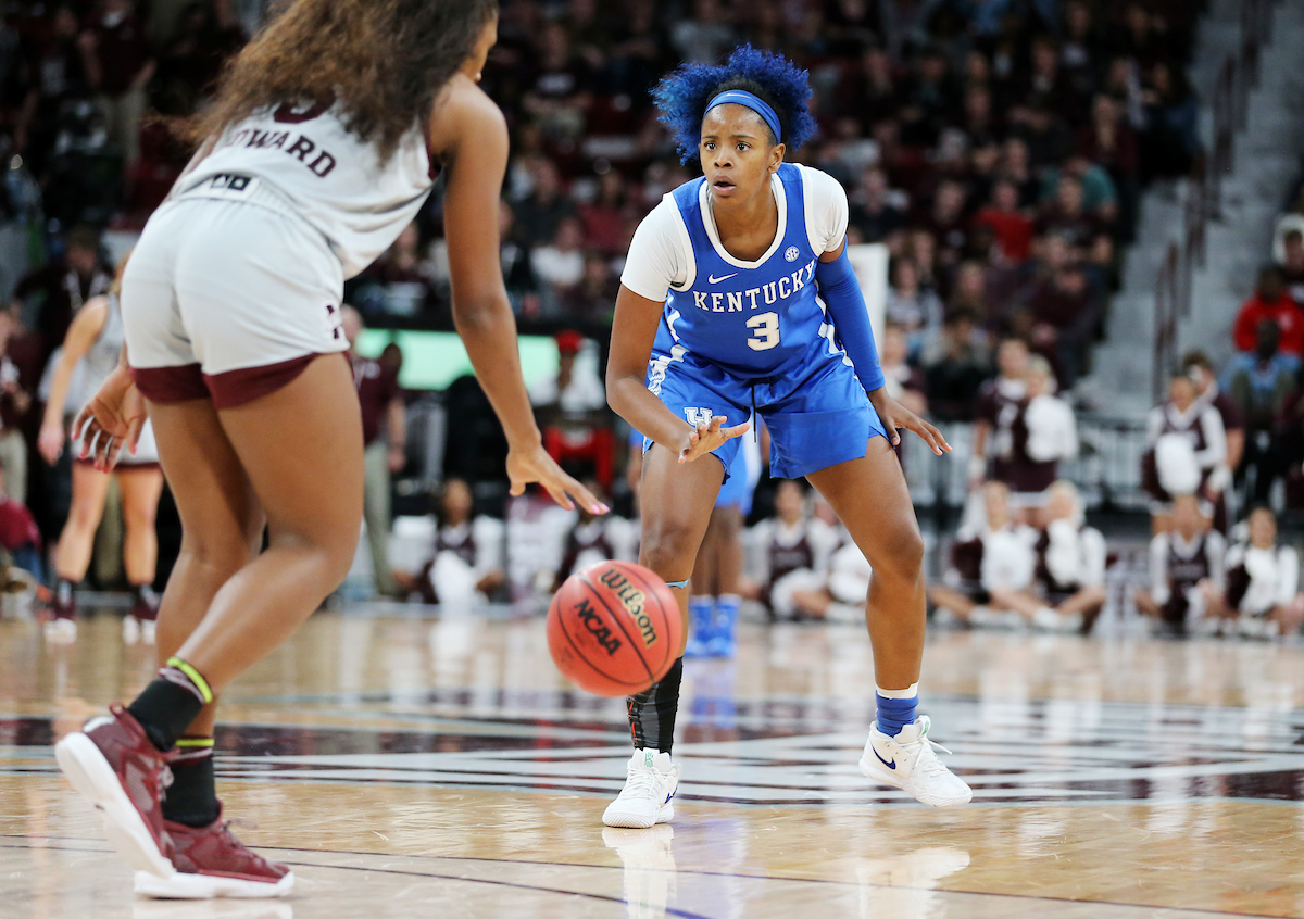 KeKe McKinney
The UK Women's Basketball team falls to Mississippi State. 

Photo by Britney Howard  | UK Athletics