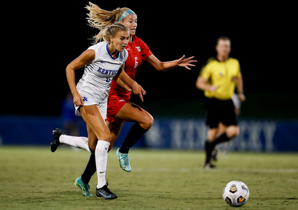 Hannah Richardson.

Kentucky ties Dayton 0-0.

Photos by Chet White | UK Athletics