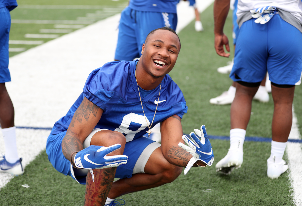 Bowl Practice Day 1.

Photo by Britney Howard  | UK Athletics