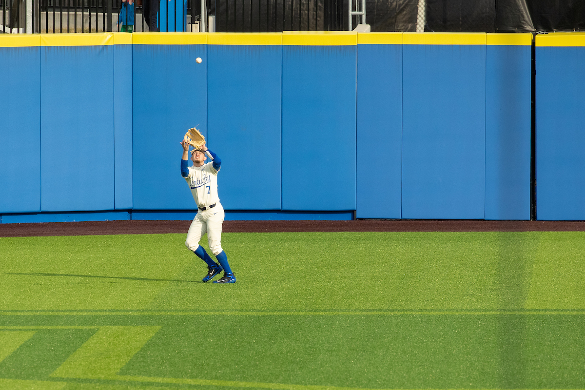 Kentucky Wildcats Rook Ellington (7)

UK over WKU 15-0 at Kentucky Proud Park. 

Photo by Mark Mahan | UK Athletics
