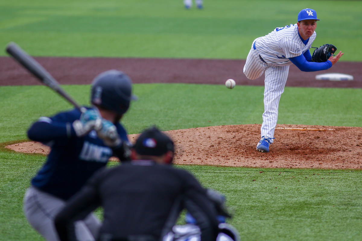 Ron Cole. 

Kentucky falls to UNCW 8-0.

Photo by Grant Lee | UK Athletics