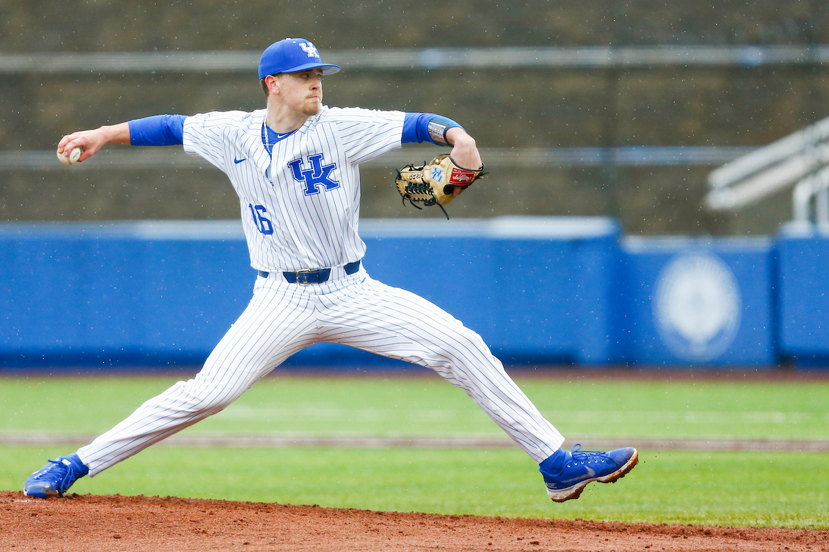Cole Stupp. 

Kentucky beats Milwaukee, 10-0. 

Photo By Barry Westerman | UK Athletics