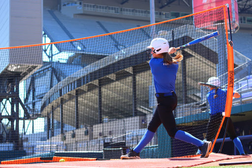 Tatum Spangler.

The University of Kentucky softball team practices at the Husky Softball Stadium on May 23rd, 2019.

Photo by Noah J. Richter | UK Athletics