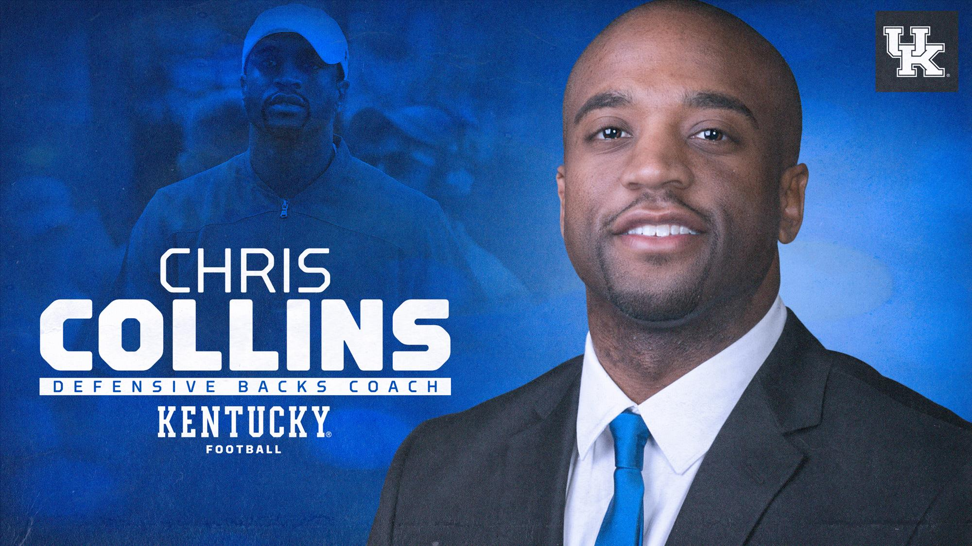 Chris Collins Named Kentucky Defensive Backs Coach