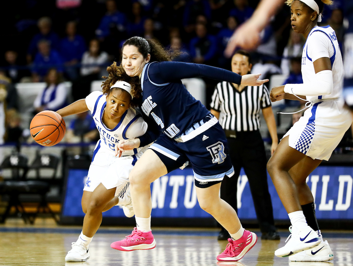 JAIDA ROPER.

Kentucky beats Rhode Island, 75-52.


Photo by Elliott Hess | UK Athletics