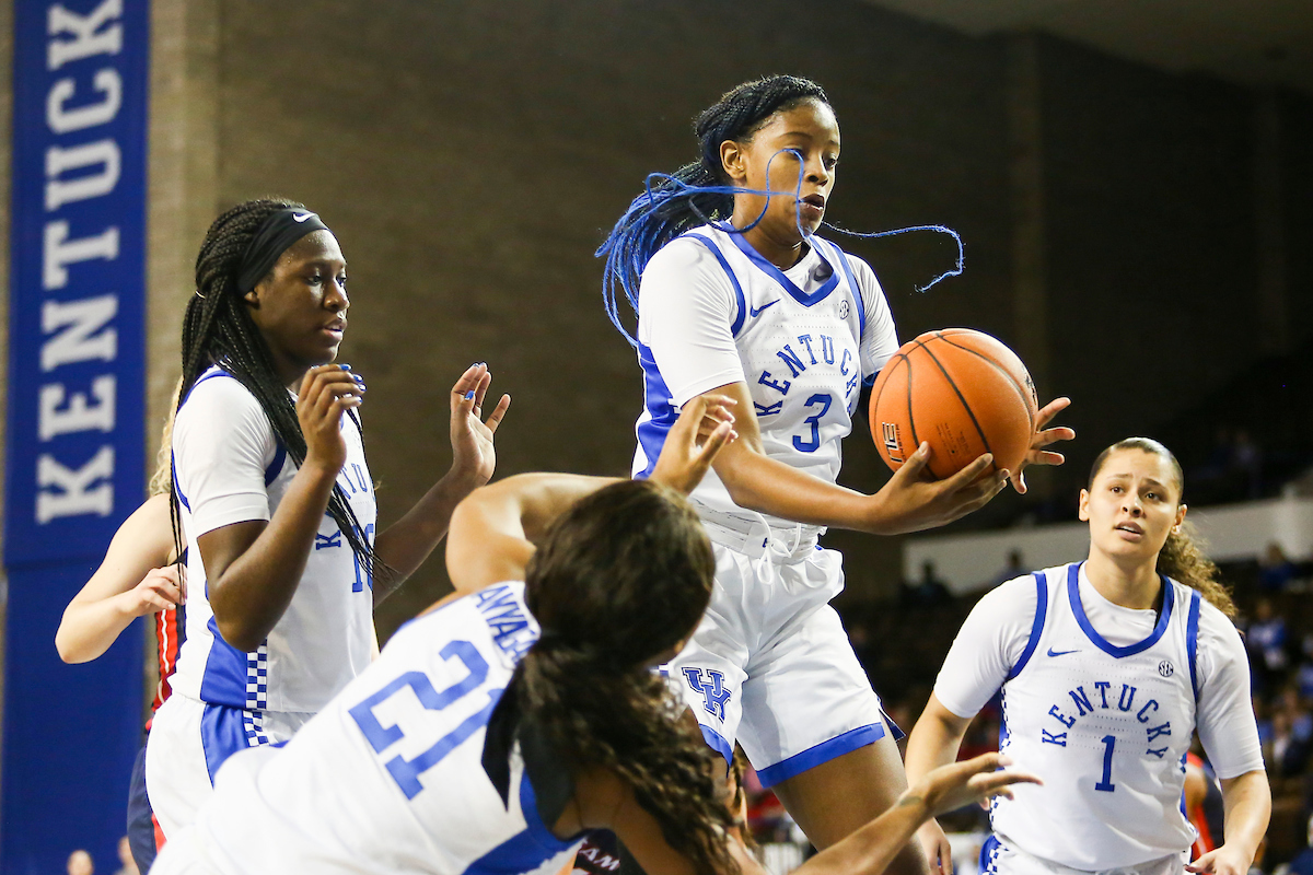 KeKe McKinney.

Kentucky beats Samford 79-49.

Photo by Hannah Phillips | UK Athletics