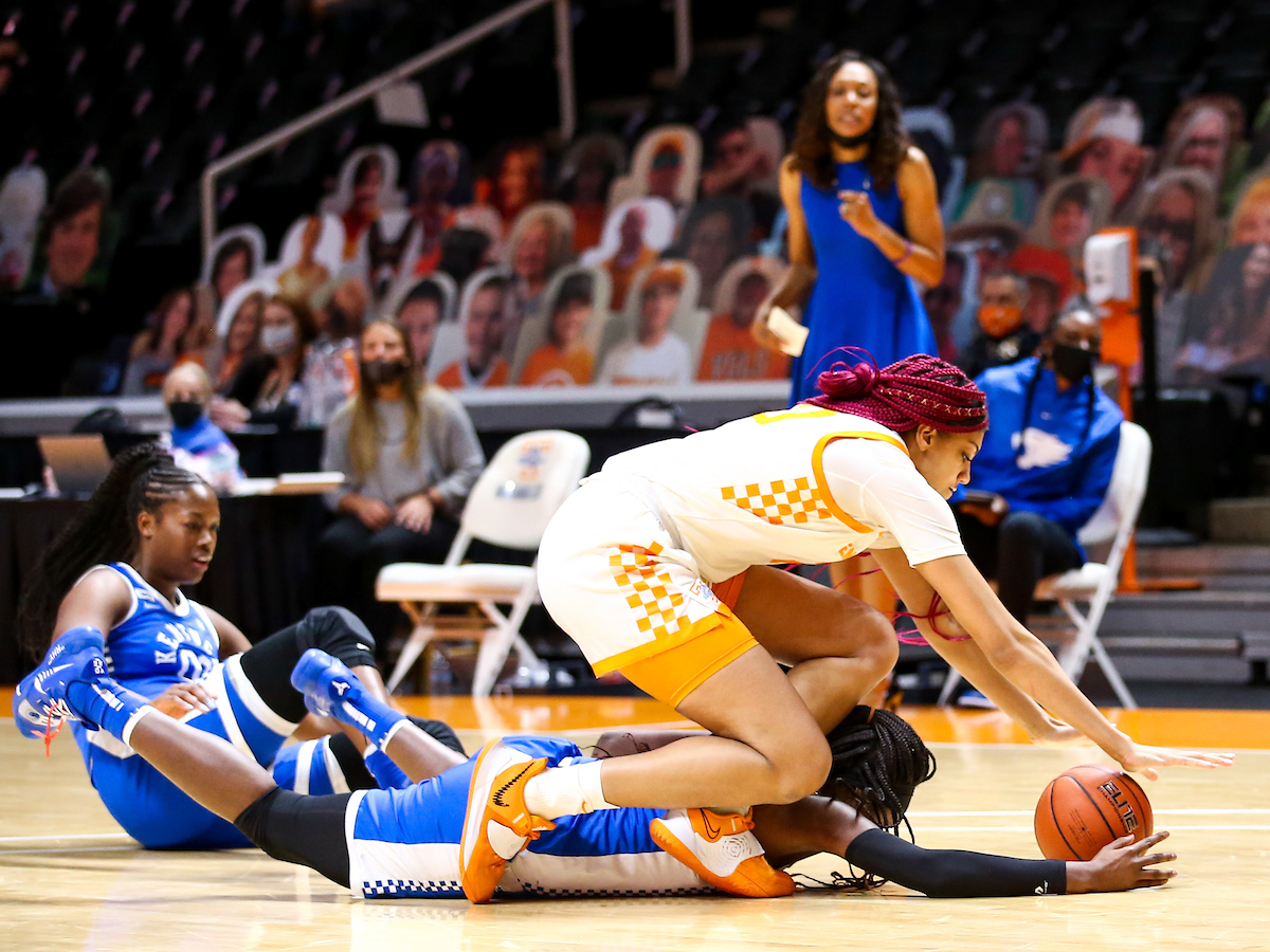 Rhyne Howard. 

Kentucky loses to Tennessee 70-53.

Photo by Eddie Justice | UK Athletics
