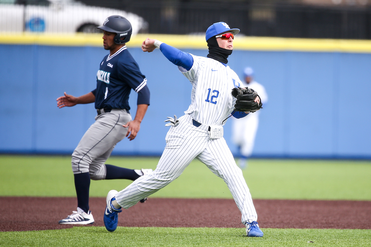Chase Estep. 

Kentucky falls to UNCW 8-0.

Photo by Eddie Justice | UK Athletics