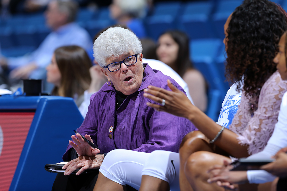Lin Dunn

The University of Kentucky women's basketball team falls to South Carolina on Sunday, January 21, 2018 at Rupp Arena. 

Photo by Britney Howard | UK Athletics