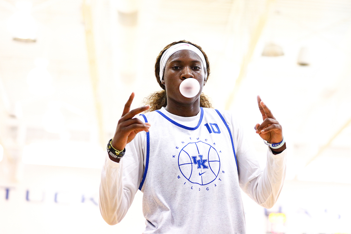 Rhyne Howard. .

Kentucky Women’s Basketball Practice.

Photo by Eddie Justice | UK Athletics