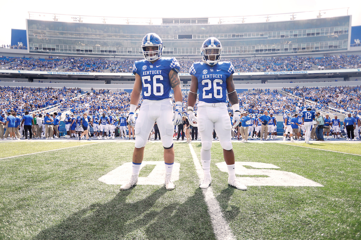 Kash Daniel. Benny Snell.

Kentucky beats Central Michigan 35-20.


Photo by Chet White | UK Athletics