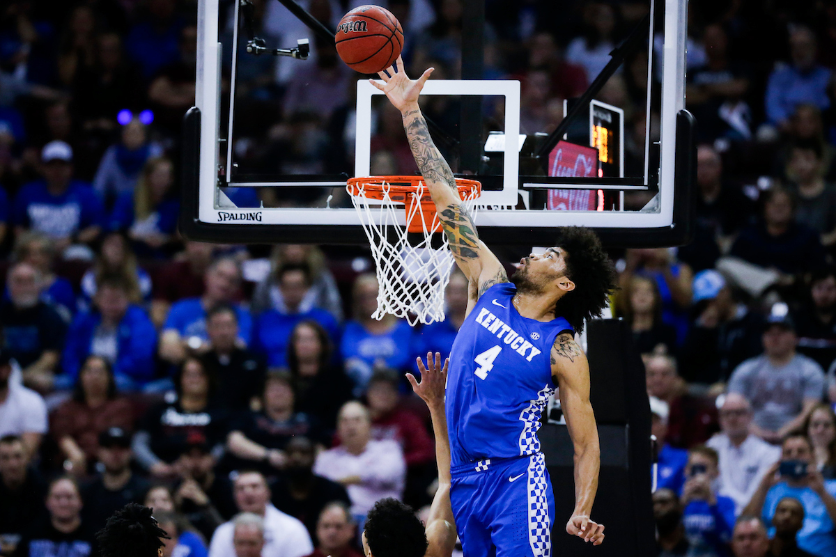 Nick Richards.

Kentucky falls to South Carolina, 81-78.


Photo by Chet White | UK Athletics
