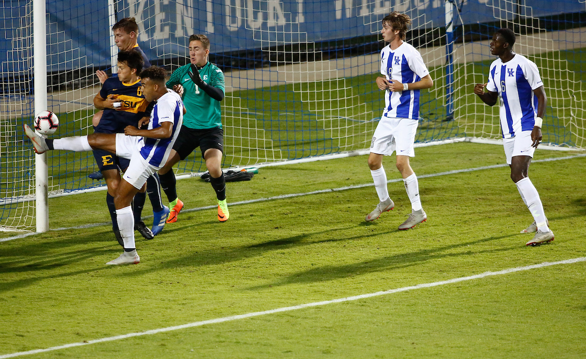 Kentucky men's soccer beat ETSU 3-0.

Photo by Eddie Justice | UK Athletics