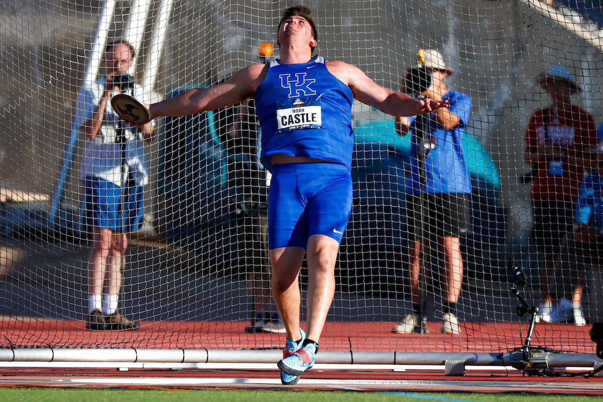 Noah Castle.

2019 NCAA Track and Field Championships.

Photo by Chet White | UK Athletics