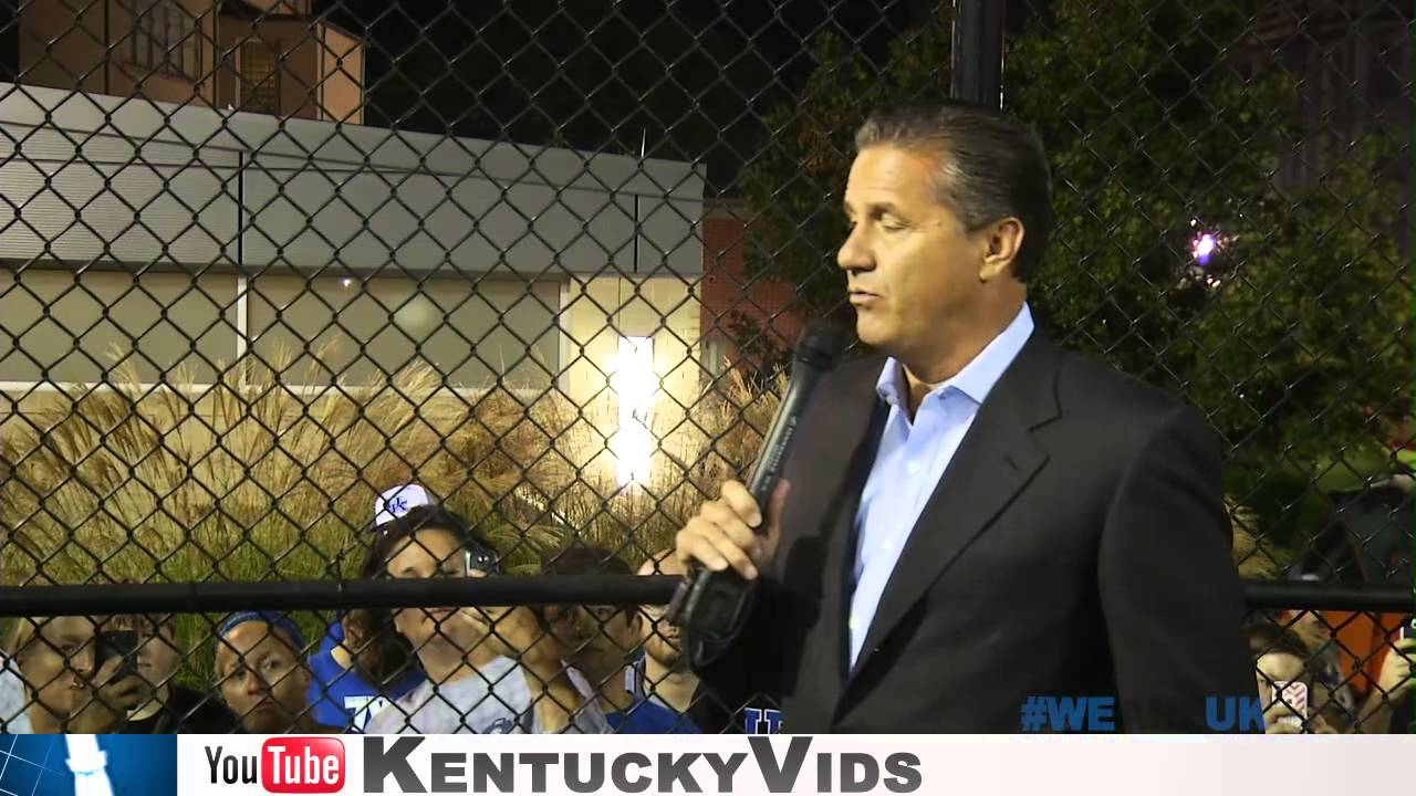 Kentucky Wildcats TV: Coach Calipari speaks to Madness Campers - 2013