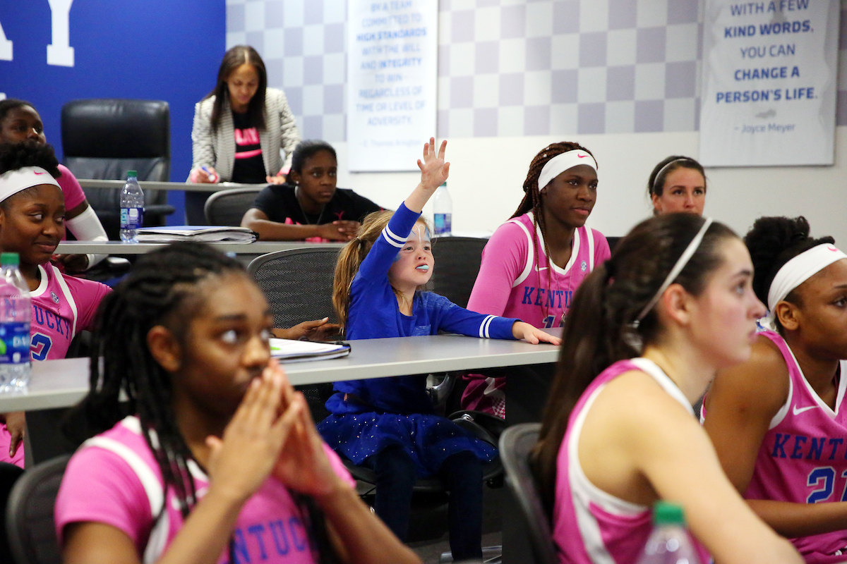 Presley Mitchell

The UK Women's Basketball team beat Arkansas.
Photo by Britney Howard | UK Athletics